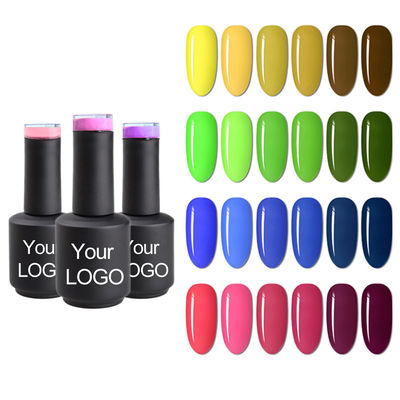 니스 병 유일한것에서 떨어져 있는 UV 침투를 위한 색깔 겔 네일 폴리쉬
